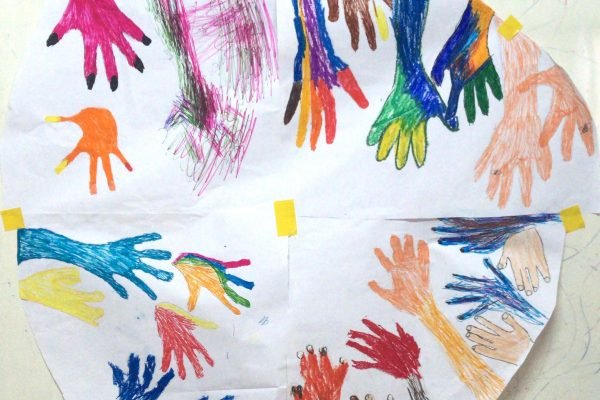Day 3 Children 3 Handprint Mandala Day 3 Children 3 Handprint Mandala